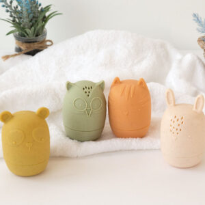 MUÑECOS DE BAÑO ANTIMOHO 4PZAS