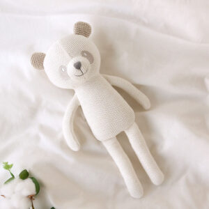 PELUCHE PANDA ALGODON BLANCO 30CM
