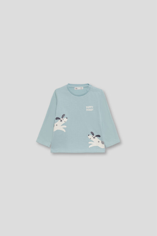 CAMISETA MANGA LARGA PERRITOS