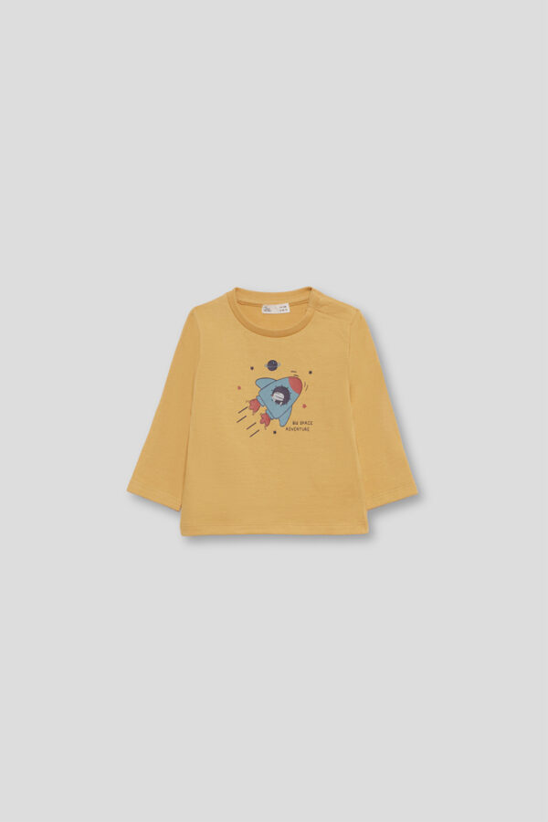 CAMISETA MANGA LARGA COHETE