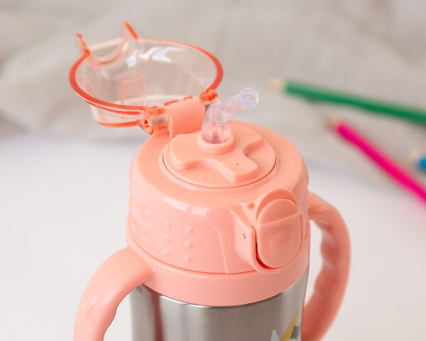TAZA-TERMO APRENDIZAJE 280ML ROSA - Imagen 2