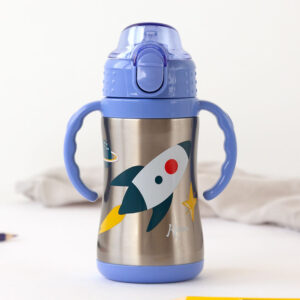 TAZA-TERMO APRENDIZAJE 280ML AZUL