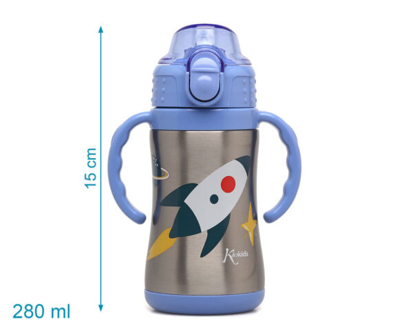 TAZA-TERMO APRENDIZAJE 280ML AZUL - Imagen 4