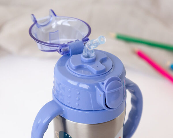 TAZA-TERMO APRENDIZAJE 280ML AZUL - Imagen 2