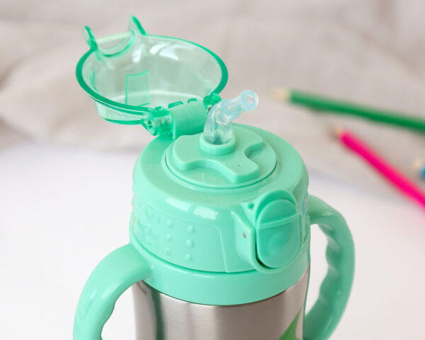 TAZA-TERMO APRENDIZAJE 280ML VERDE - Imagen 2
