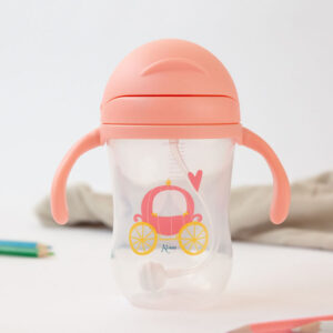 TAZA APRENDIZAJE 300ML ROSA