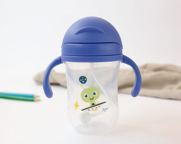 TAZA APRENDIZAJE 300ML AZUL