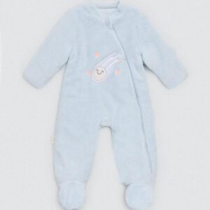 BUZO BEBE MANGA LARGA AZUL