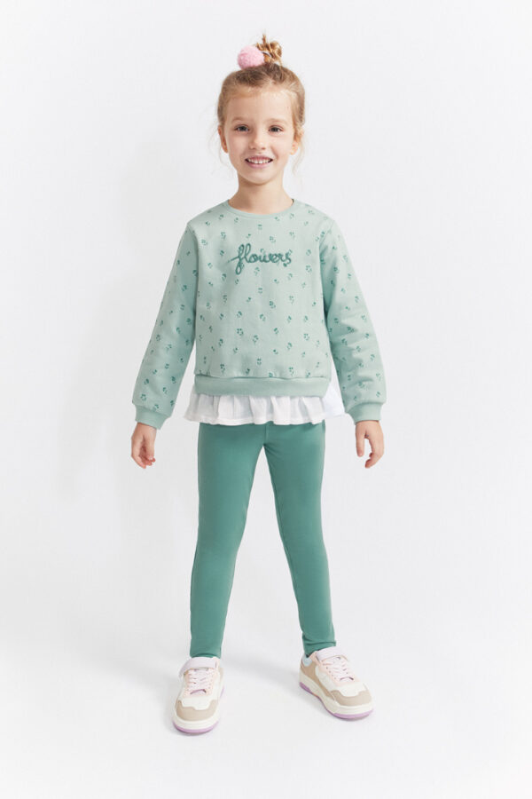 CONJUNTO NIÑA FLOWERS - Imagen 2