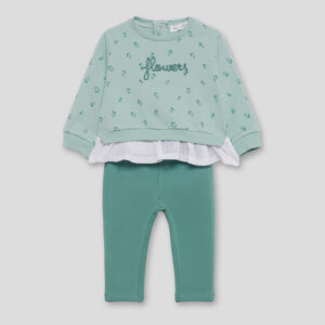 CONJUNTO NIÑA FLOWERS
