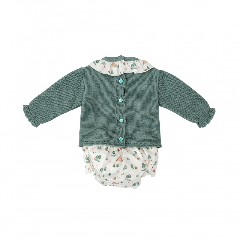 CONJUNTO RANITA + CAPOTA BEBE FIORDO - Imagen 3