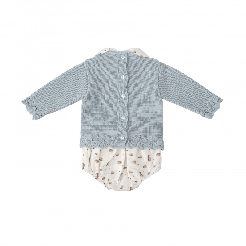 CONJUNTO POLOLO + CAPOTA  BEBE CORDILLERA - Imagen 2