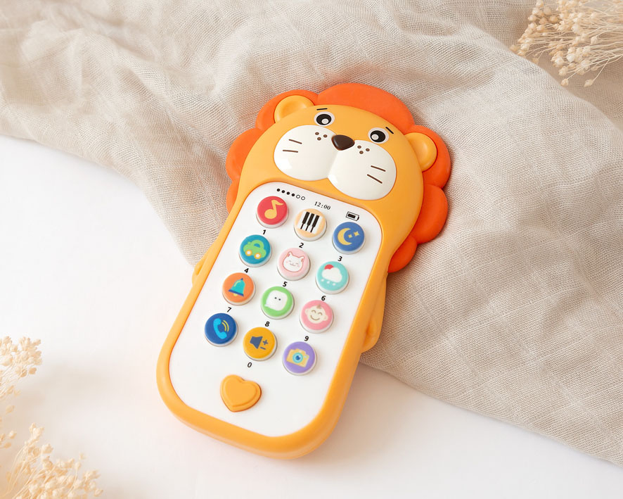 TELEFONO MUSICAL 19X13CM LEON