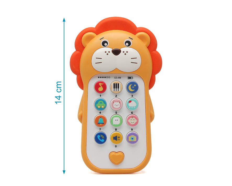 TELEFONO MUSICAL 19X13CM LEON - Imagen 2