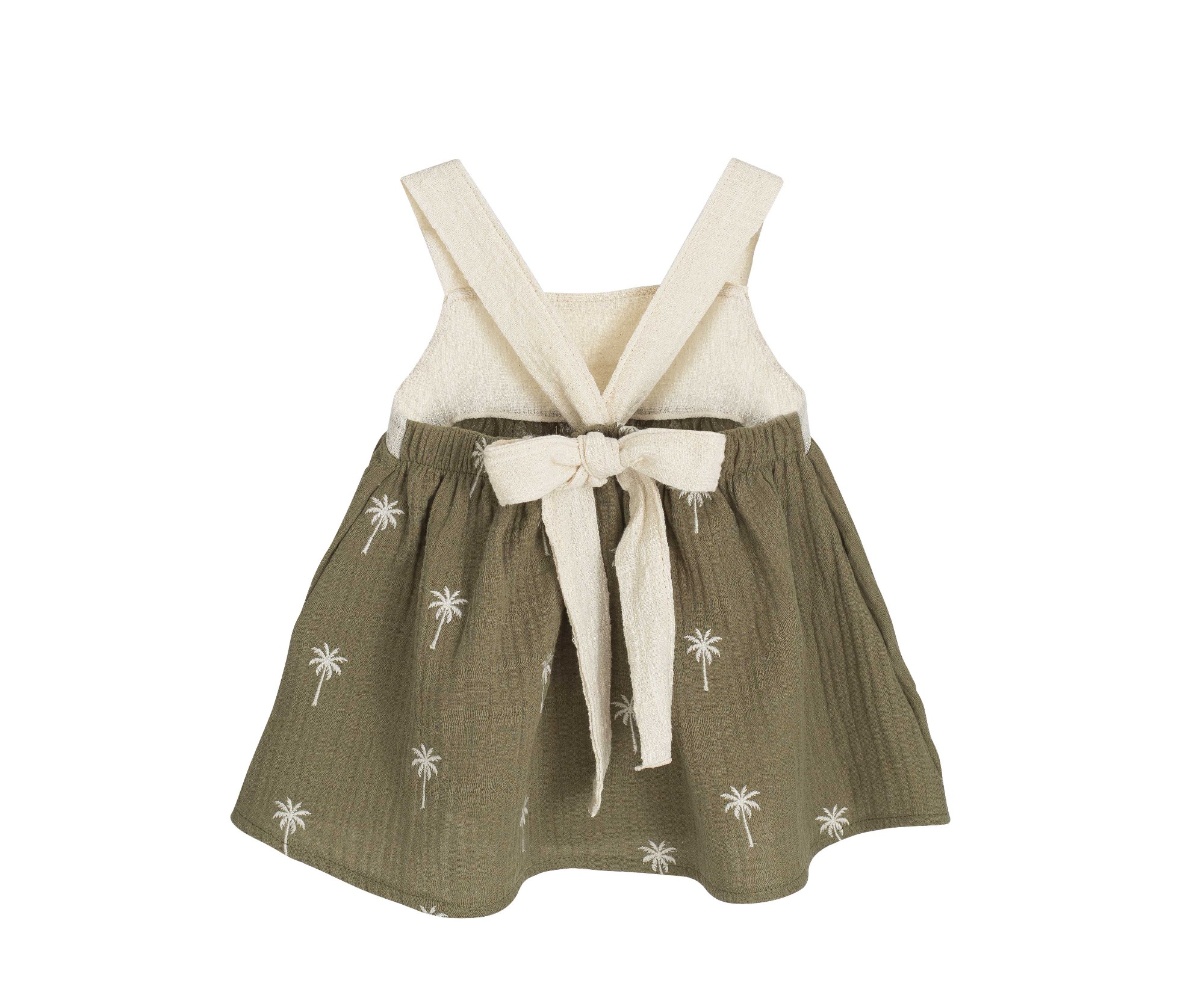 VESTIDO TIRANTES ALGODON NIÑA MATHURA - Imagen 2