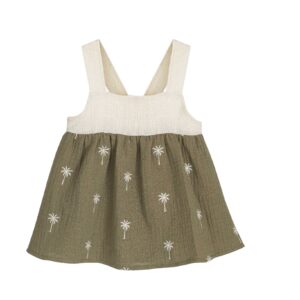 VESTIDO TIRANTES ALGODON NIÑA MATHURA