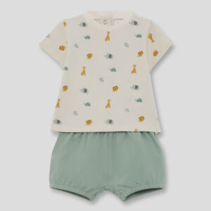 CONJUNTO POLOLO BEBE NIÑO ANIMALITOS