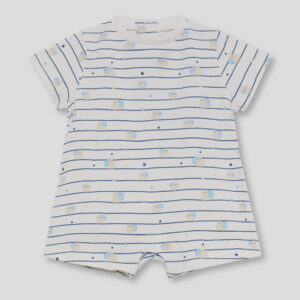 PELELE RECIEN NACIDO MANGA CORTA CARACOLES