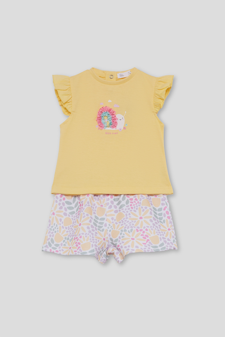 CONJUNTO DE PANTALON NIÑA NICE SNAIL