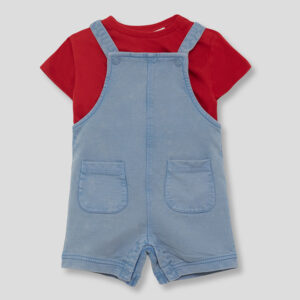 PETO BEBE NIÑO AZUL VAQUERO