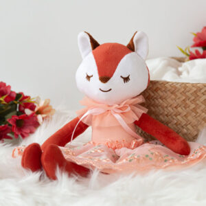 MUÑECA DE TRAPO 36CM ZORRO KIOKIDS