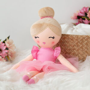 MUÑECA DE TRAPO 35CM BAILARINA KIOKIDS