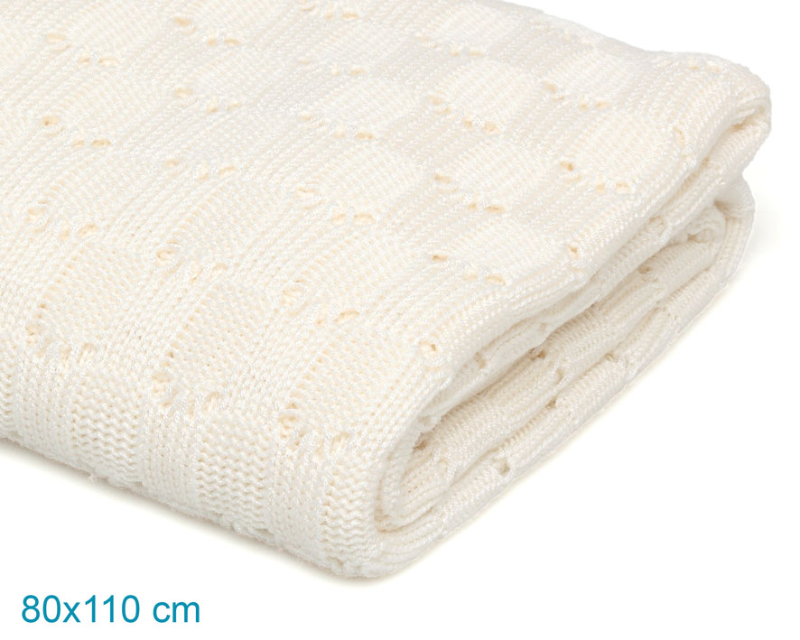 MANTITA BAMBÚ 80X110CM CRUDO KIOKIDS - Imagen 3