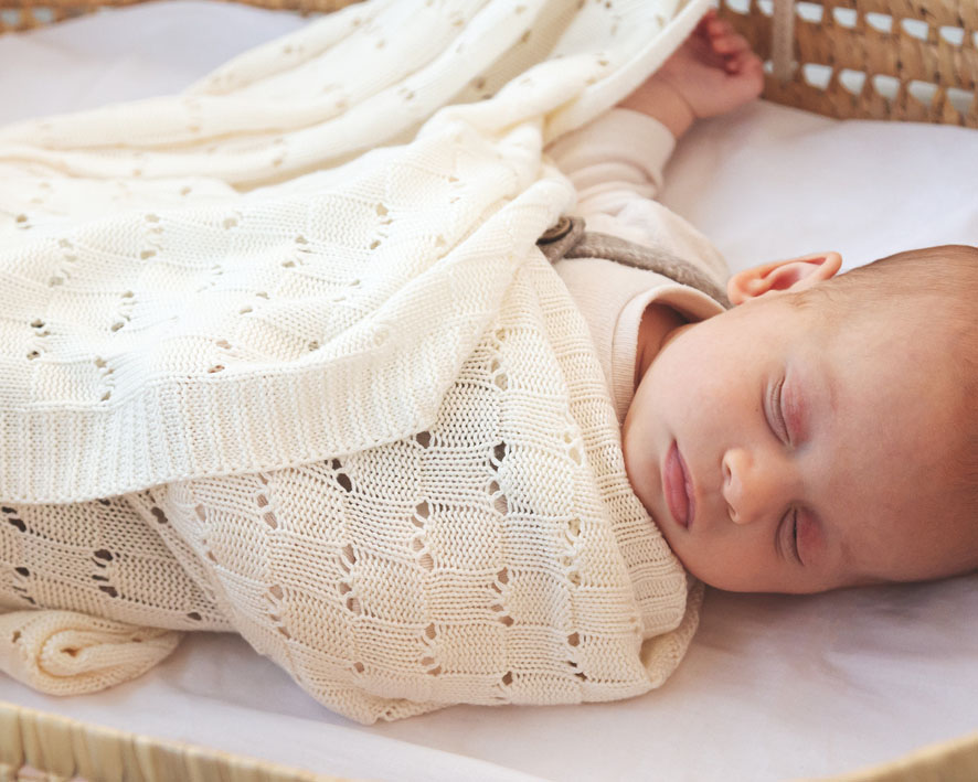 MANTITA BAMBÚ 80X110CM CRUDO KIOKIDS - Imagen 2