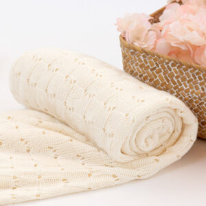 MANTITA BAMBÚ 80X110CM CRUDO KIOKIDS