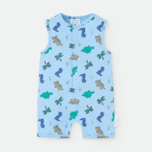 PELELE BEBE TIRANTES DINOSAURIOS WATERLEMON