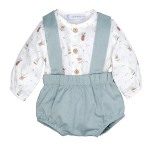 CONJUNTO NIÑO POLOLO Y CAMISA AROSA CALAMARO